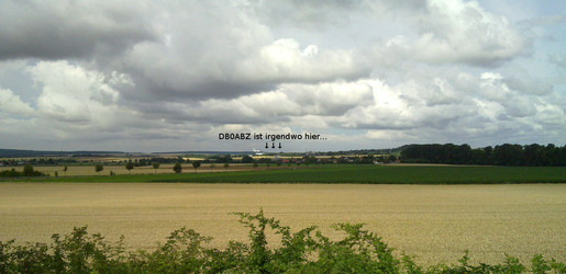 Blick in Richtung DB0ABZ klein